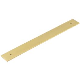 Hoxton Fanshaw Backplates for Cabinet Handles 268x30mm Satin Brass - By Frelan Hardware - HOX5060SB
