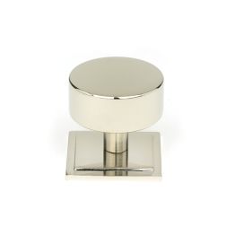 Polished Nickel Kelso Cabinet Knob - 38mm (Square)