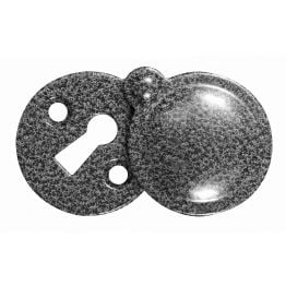 Round Covered Escutcheon - Forged Steel