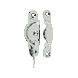 Jedo Narrow Fitch Fasteners 65mm Polished Chrome - By Frelan Hardware - JV89NPC