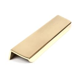 Aged Brass 200mm Moore Edge Pull