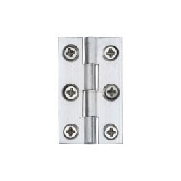 Heritage Brass Cabinet Hinge Brass 1 1/2" Satin Chrome finish