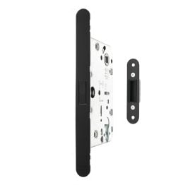 AGB Revolution XT Magnetic Euro Profile Sashlock 60mm backset - Matt Black