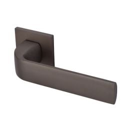 Lisbon Lever Set Square Rose Venetian Bronze