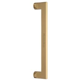 Heritage Brass Door Pull Handle Apollo Design 307mm Satin Brass Finish