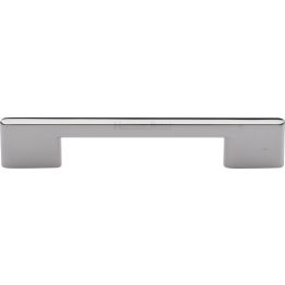 Heritage Brass Cabinet Pull Victorian Design 128mm CTC Polished Nickel finish