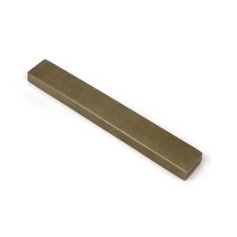 Burnished Brass Slimline External Blank Plate (Each)