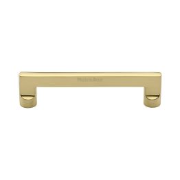 Heritage Brass Cabinet Pull Apollo Design 128mm CTC Polished Brass Finish