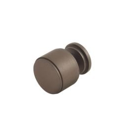 Belgrave Stepped Cupboard Knobs Dark Bronze - By Frelan Hardware - BUR501DB