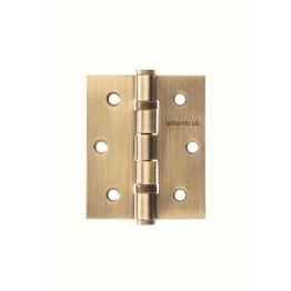 Atlantic Ball Bearing Hinges 3" x 2.5" x 2.5mm - Matt Antique Brass (Pair)