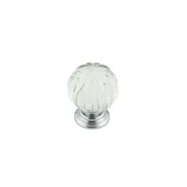 30mm Polished Chrome Pumpkin Ball Cupboard Knob - By Frelan Hardware - JH4152-30PC