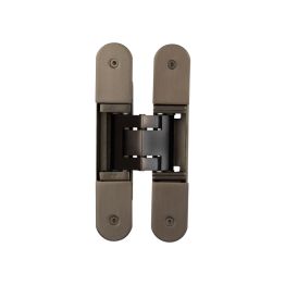 Ghost 160mm 3D Concealed Hinge Dark Bronze - By Frelan Hardware - CH100DB