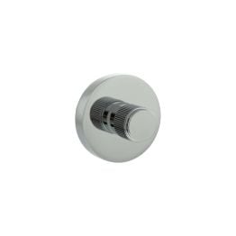 Senza Pari Linear WC Turn and Release on Minimal Round Rose - Polished Chrome