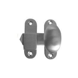 Jedo Throw Over Catch 51mm 51mm Satin Chrome - By Frelan Hardware - JVCCSC1