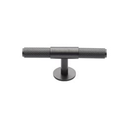 Heritage Brass Cabinet Knob Knurled Fountain Design 90mm Matt Bronze finish