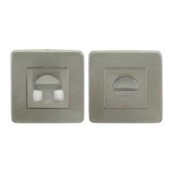 JSS54 Satin Stainless Steel Square Turn & Release - By Frelan Hardware - JSS54