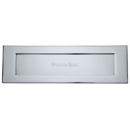 Heritage Brass Letterplate 16" x 5" Polished Chrome finish