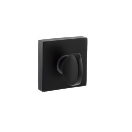STATUS WC Turn and Release on S4 Square Rose - Matt Black