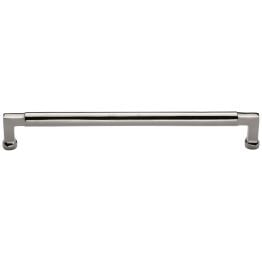 Heritage Brass Cabinet Pull Bauhaus Design 320mm CTC Polished Nickel Finish