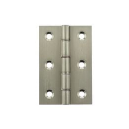Atlantic Washered Hinges 3" x 2" x 2.2mm - Satin Nickel (Pair)