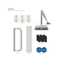 KITA2-FDP-A2 - Architectural Fire Door Pack - Corridor Kit - Non-Locking