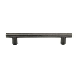 Rustic Pewter Cabinet Pull Round T-Bar Design 192mm CTC