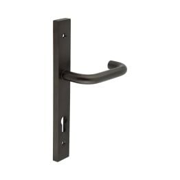 CR-106 Dark Bronze Multi Point Backplate Door Handle - By Frelan Hardware - CR-106G4DB