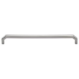 Heritage Brass Cabinet Pull Hex Angular Design 254mm CTC Polished Nickel Finish