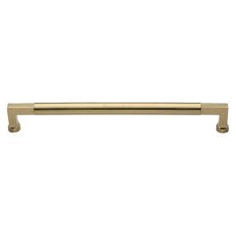 Heritage Brass Door Pull Handle Bauhaus Design 483mm&nbsp;Satin Brass Finish