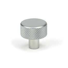 Satin Chrome Brompton Cabinet Knob - 25mm (No rose)