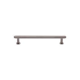 Heritage Brass Cabinet Pull Step Design with 16mm Rose 96mm CTC Satin Nickel finish