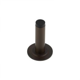 Burlington Plain Wall Mounted Door Stops Stepped Rose Dark Bronze - By Frelan Hardware - BUR-970DB-973DB