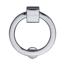 Heritage Brass Round Drop Pull Polished Chrome finish