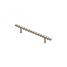 Steel T-Bar Handle 128mm - Satin Nickel