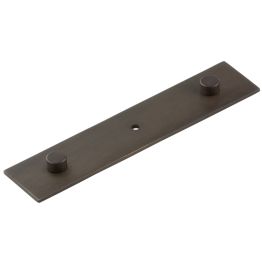 Fanshaw Backplate for Cupboard Knobs 140x30mm Dark Bronze - By Frelan Hardware - HOX5090DB