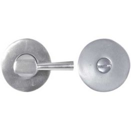 Easy Turn & Release No Indicator 50mm Satin Anodised Aluminium - By Frelan Hardware - J4650B