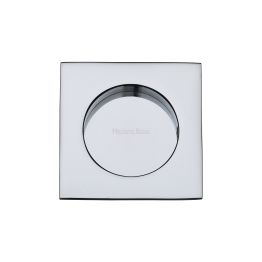 Square Flush Pull 63.5 x 63.5mm Polished Chrome finish