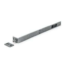 Pewter 12'' Flush/Slide Door Bolt