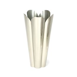 Smooth Nickel Flora Vase