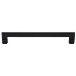 Heritage Brass Cabinet Pull Apollo Design 256mm CTC Matt Black Finish