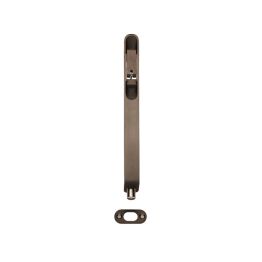 Flush Bolt Radius - Matt Bronze