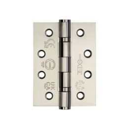 Certifire Stainless Steel Grade 13 Ball Bearing Hinges (PCK 3) 102x76x3mm Satin Stainless Steel - By Frelan Hardware - J9533SSS