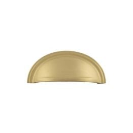Burlington Cup Pulls Polished Brass - By Frelan Hardware - BUR423PB