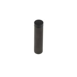 Burlington Knurled Wall Mounted Doorstops No Rose Dark Bronze - By Frelan Hardware - BUR968DB