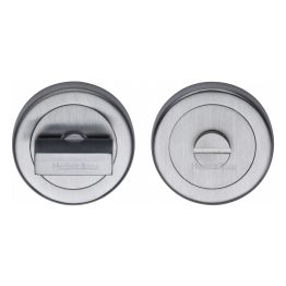 Heritage Brass Thumbturn & Emergency Release Satin Chrome Finish
