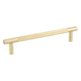 Bari Pull Handles 300mm Satin Brass Face Fix - By Frelan Hardware - JV1800SBFF