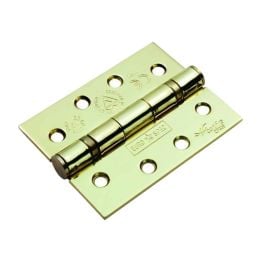 Enduro Grade 13 Ball Bearing Hinge - Electro Brassed (Pair)