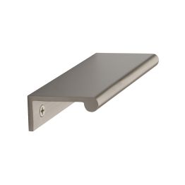 Heritage Brass EPR Edge Pull Cabinet Handle 100mm Satin Nickel finish