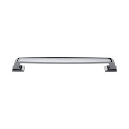 Heritage Brass Door Pull Handle Durham Design 345mm Polished Chrome Finish