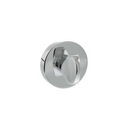 Senza Pari WC Turn and Release on Minimal Round Rose - Polished Chrome